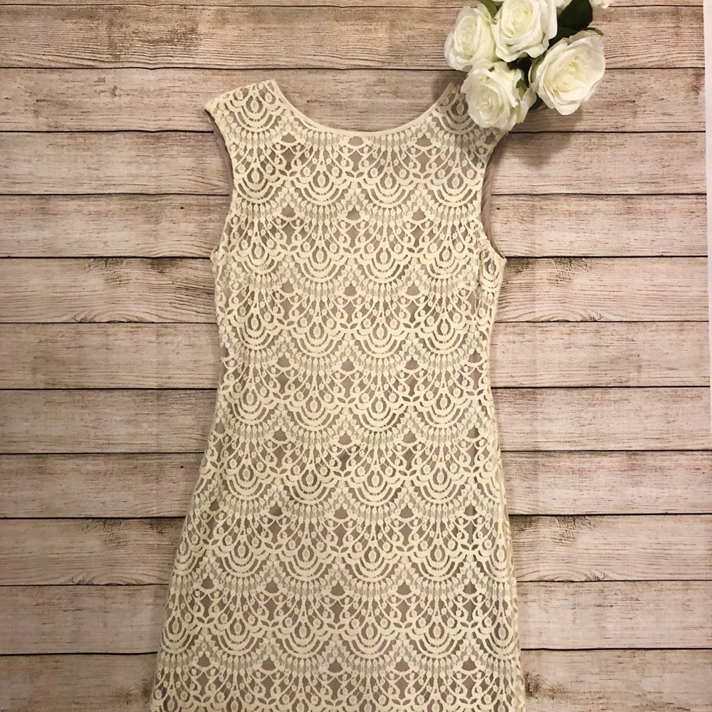 Lace Sheath Dress